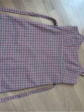 Brandy Melville Pink Black White Gingham Mini Dress